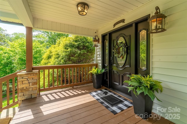 3407 Patton Rd, Franklin, NC 28734 - view of porch