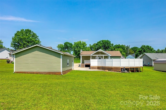 752 Chipmeadow Ln, York, SC 29745 - back of property with a yard and a patio