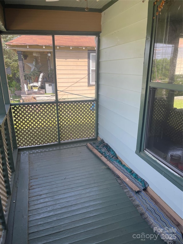 view of deck