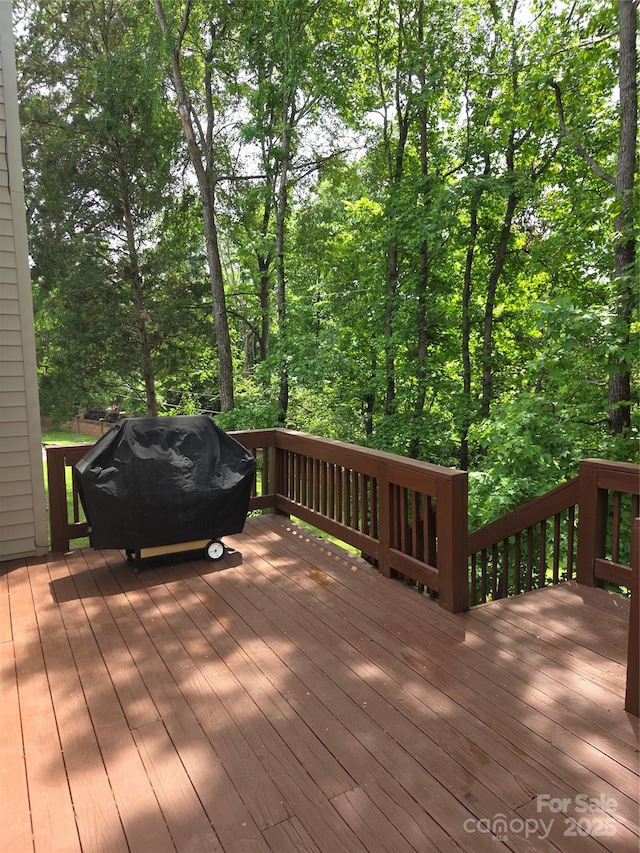 1253 Iverleigh Trl, Charlotte, NC 28270 - view of wooden terrace
