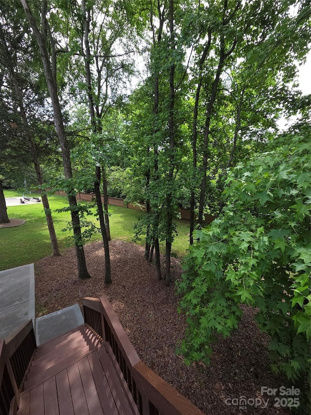 1253 Iverleigh Trl, Charlotte, NC 28270 - deck with a lawn