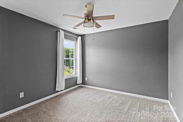176 Pleasant Grove Ln, Mooresville, NC 28115 - carpeted spare room with a ceiling fan and baseboards