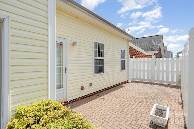 4504 Sages Ave, Indian Trail, NC 28079 - view of patio with fence