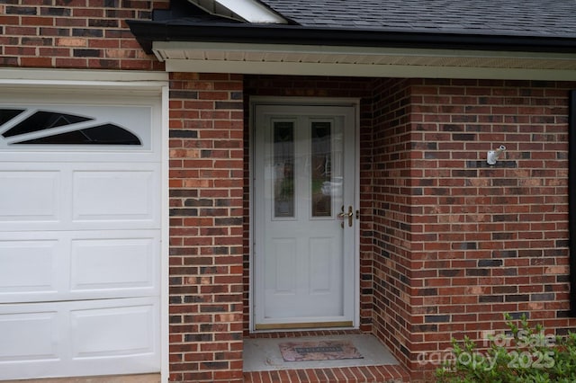 1909 Wexford Ct, Gastonia, NC 28054 - property entrance featuring brick siding and roof with shingles