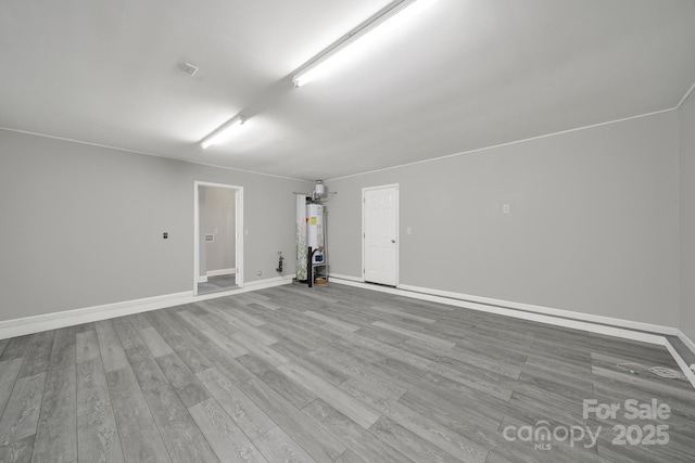 2706 Stagbuck Dr, Gastonia, NC 28052 - garage with water heater and baseboards