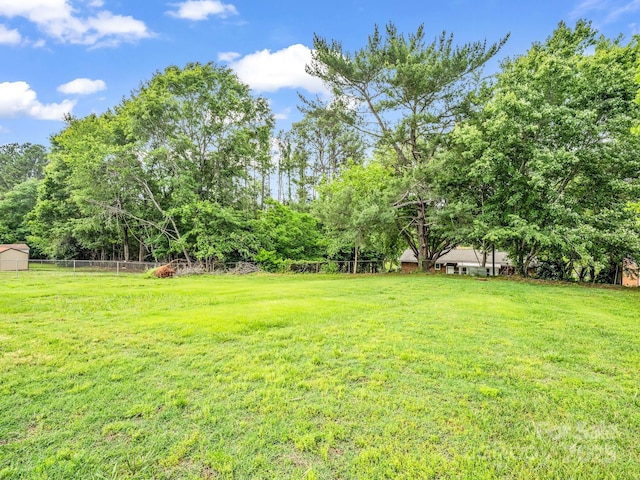 view of yard