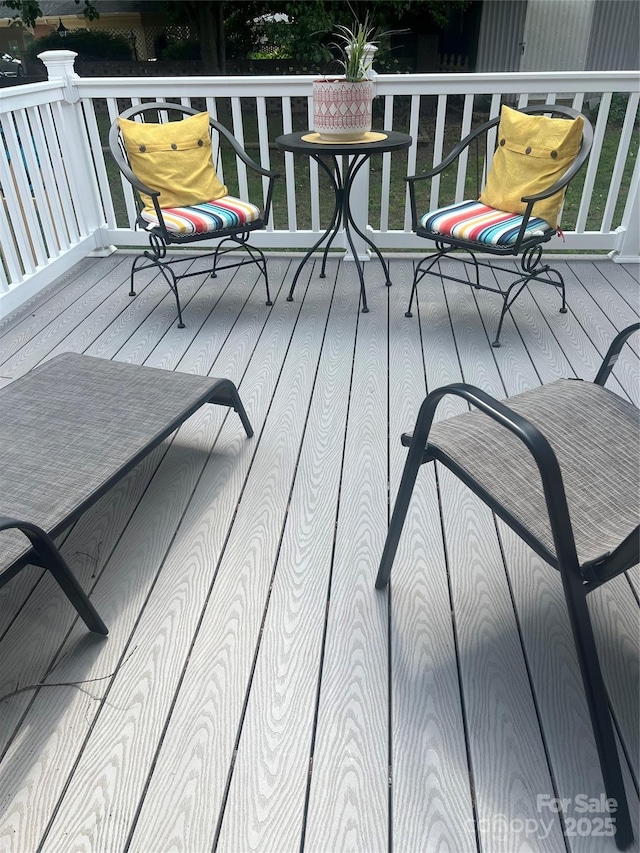 view of deck