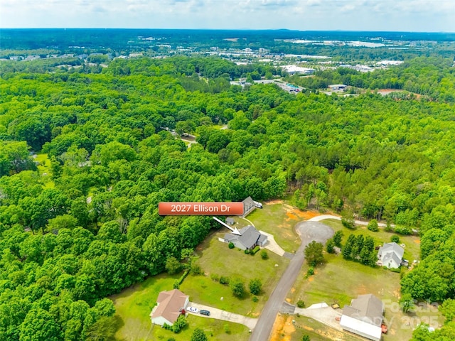 2027 Ellison Dr, Rock Hill, SC 29730 - bird's eye view of a forest