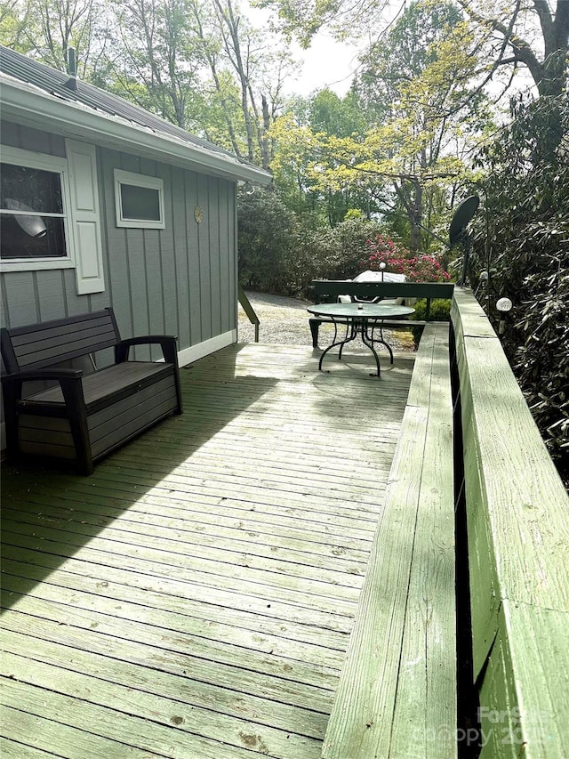 184 Fair Park Dr, Blowing Rock, NC 28605 - view of wooden deck