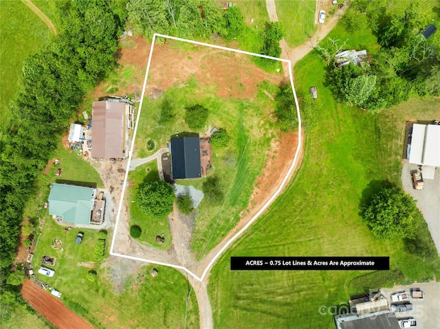 16 Julep Dr, Alexander, NC 28701 - aerial view of property's location featuring property boundaries highlighted