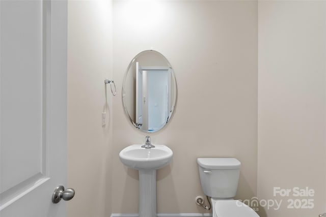 383 Ridgeview Ln, Mars Hill, NC 28754 - half bath with toilet and a sink