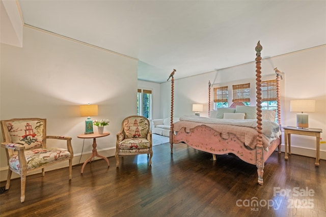 66 Fox Trot Ln, Tryon, NC 28782 - bedroom featuring wood finished floors and baseboards