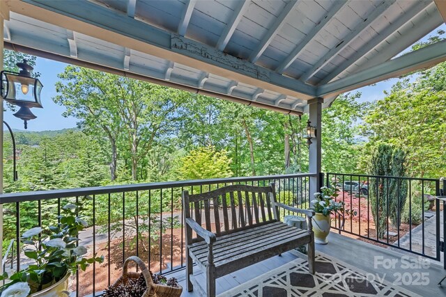 66 Fox Trot Ln, Tryon, NC 28782 - view of balcony