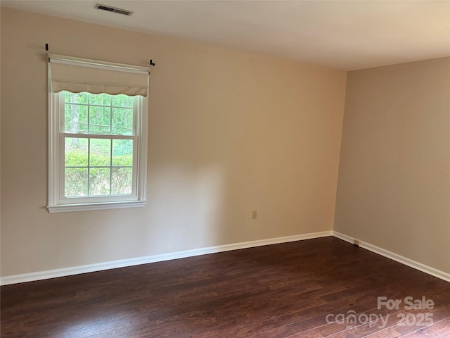7212 Bradley Ct, Charlotte, NC 28227 - unfurnished room featuring dark wood finished floors and baseboards