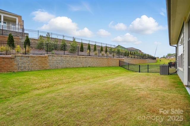 1318 Encore Ln, Waxhaw, NC 28173 - view of yard featuring central air condition unit