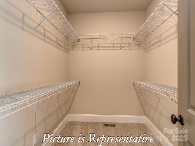 3439 Stags Leap Way, York, SC 29745 - walk in closet featuring carpet
