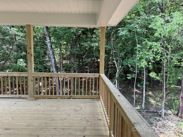 2924 Noritake Trl Unit 67, Albemarle, NC 28001 - view of wooden deck