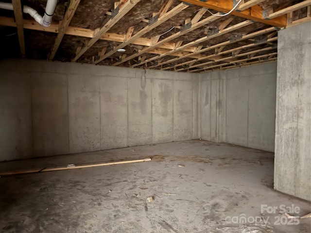 2924 Noritake Trl Unit 67, Albemarle, NC 28001 - view of unfinished basement