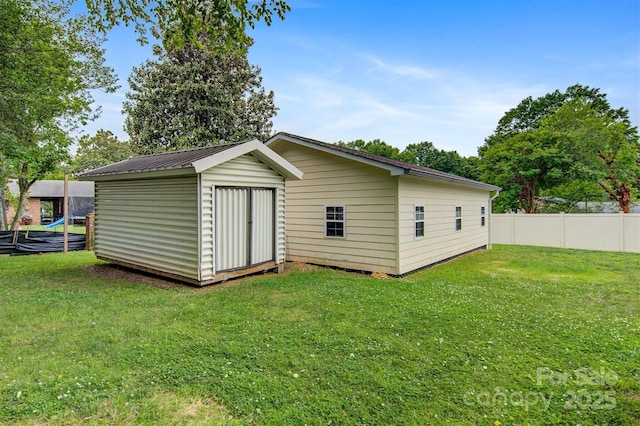 467 16th Ave NW, Hickory, NC 28601 - rear view of property featuring an outbuilding, a storage shed, and metal roof