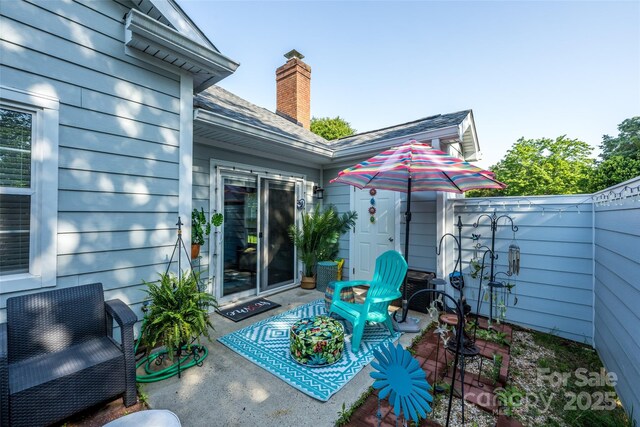 9239 N Vicksburg Park Ct, Charlotte, NC 28210 - view of patio / terrace