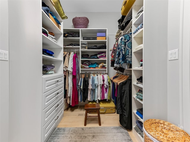 63 Chantilly Dr, Asheville, NC 28804 - spacious closet with wood finished floors