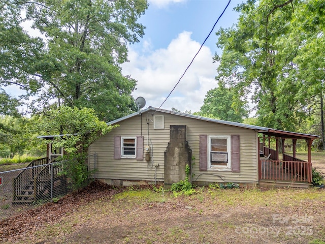 751 Ted Smith Rd, Rutherfordton, NC 28139 - view of back of house