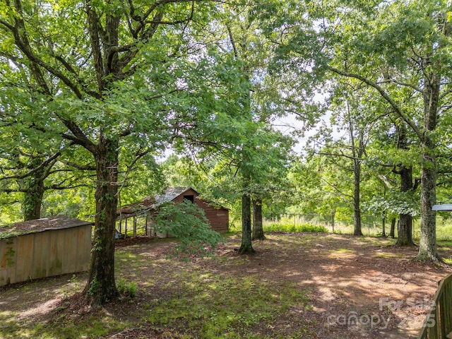 751 Ted Smith Rd, Rutherfordton, NC 28139 - view of yard featuring fence