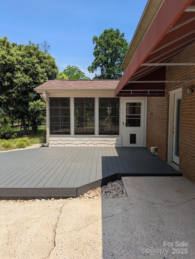 715 Gentry Pl, Charlotte, NC 28210 - view of wooden terrace