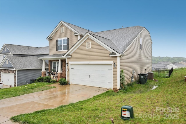 3985 Village Blvd NW, Conover, NC 28613 - traditional-style home featuring driveway, a shingled roof, and brick siding