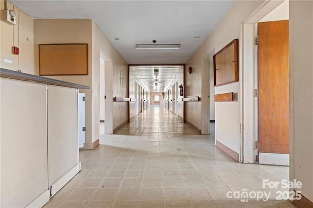 324 Horn Bottom Rd, Forest City, NC 28043 - hallway with baseboards