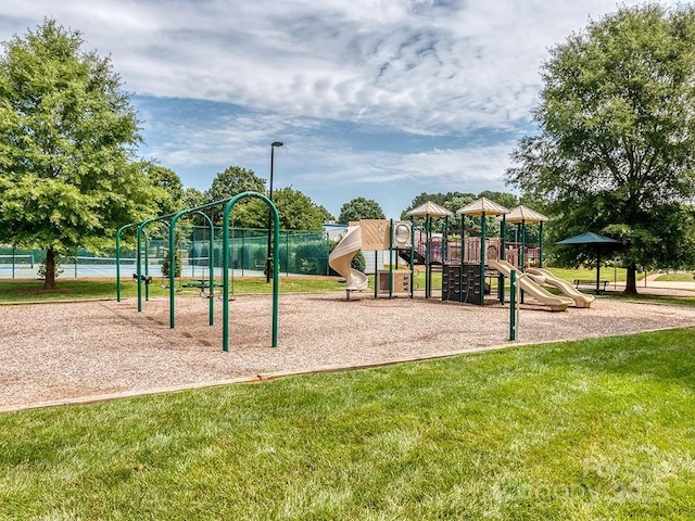 3066 Orion Dr, Fort Mill, SC 29707 - community playground with a lawn