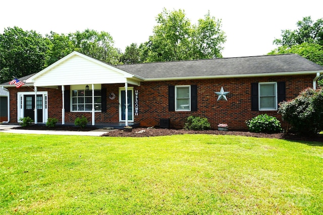 1958 19th Avenue Dr NE Unit 8, Hickory, NC 28601 - ranch-style house with brick siding and a front lawn
