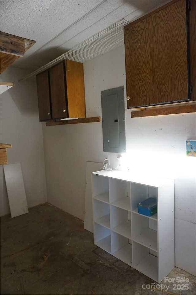 1958 19th Avenue Dr NE Unit 8, Hickory, NC 28601 - kitchen featuring electric panel and unfinished concrete flooring