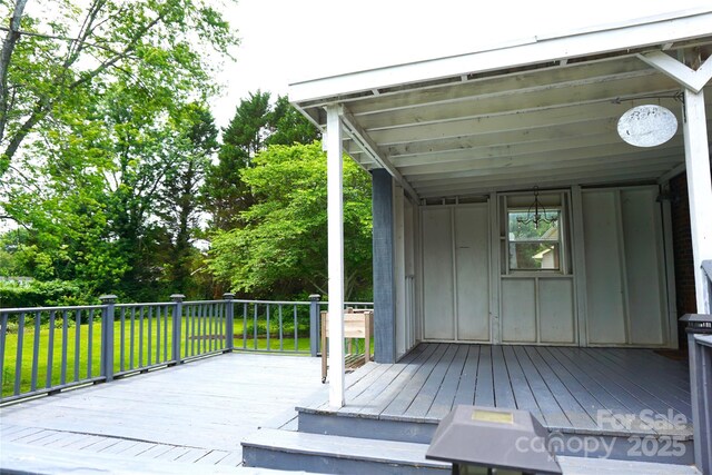 1958 19th Avenue Dr NE Unit 8, Hickory, NC 28601 - wooden terrace featuring a yard