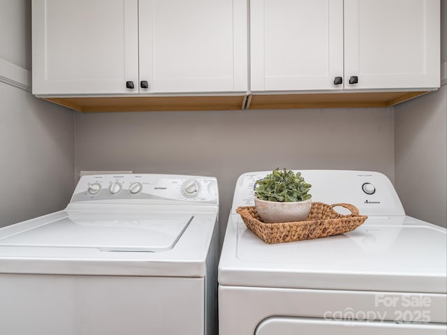 214 Wilcrest Dr, Matthews, NC 28105 - washroom with washer and clothes dryer and cabinet space