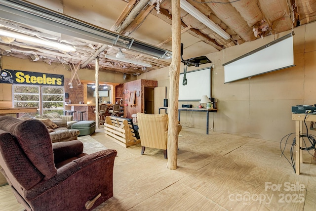 6334 Jacks Creek Rd, Burnsville, NC 28714 - view of below grade area