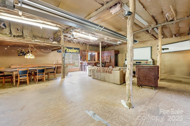 6334 Jacks Creek Rd, Burnsville, NC 28714 - view of below grade area