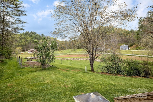 6334 Jacks Creek Rd, Burnsville, NC 28714 - view of green lawn with a view of rural / pastoral area