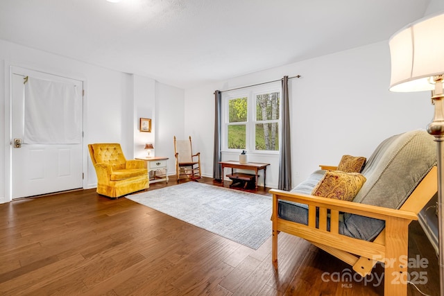 6334 Jacks Creek Rd, Burnsville, NC 28714 - living area featuring wood finished floors