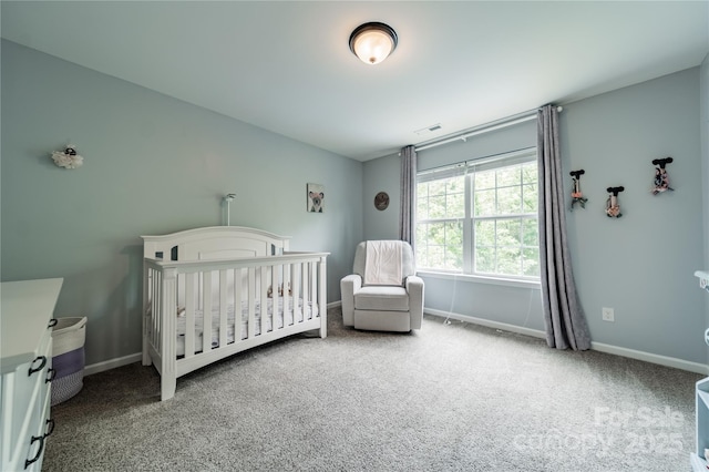 7650 W Berkeley Rd, Denver, NC 28037 - carpeted bedroom featuring baseboards and a nursery area
