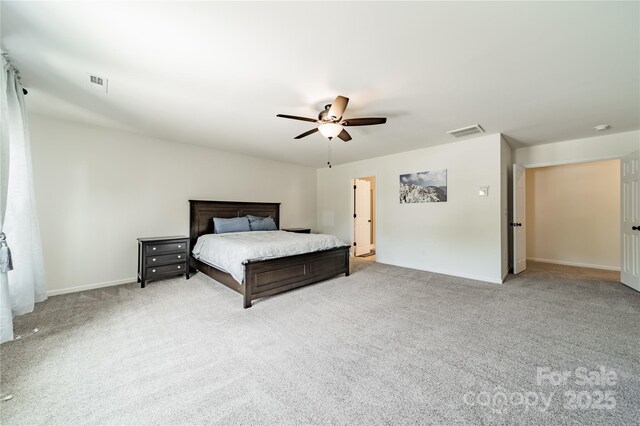 7650 W Berkeley Rd, Denver, NC 28037 - carpeted bedroom featuring baseboards and ceiling fan
