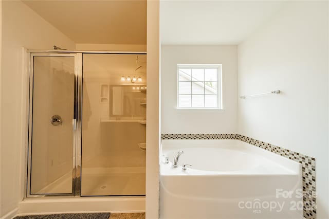 7650 W Berkeley Rd, Denver, NC 28037 - full bathroom with a stall shower and a garden tub