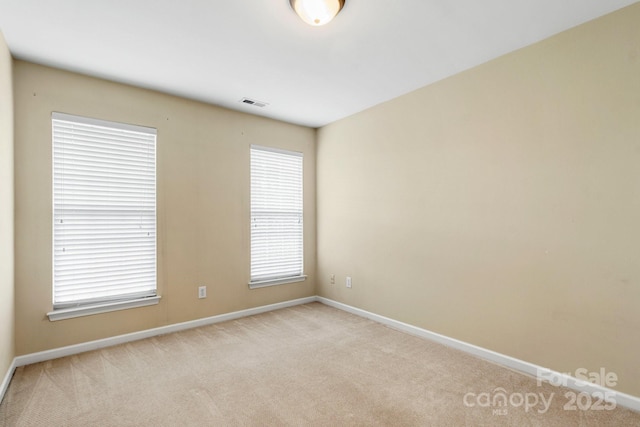 12824 Harvest Time Ct, Charlotte, NC 28278 - unfurnished room with light colored carpet and baseboards