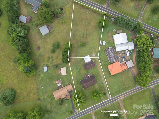 1761 Oak Grove Church Rd, Ellenboro, NC 28040 - view of property location featuring property parcel outlined
