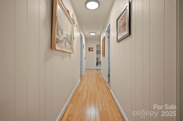 1761 Oak Grove Church Rd, Ellenboro, NC 28040 - hall featuring light wood-type flooring and baseboards