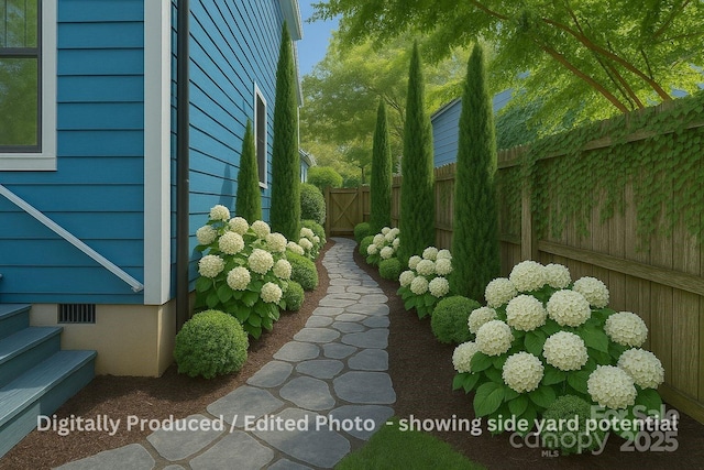 331 Solomon St, Charlotte, NC 28216 - view of property exterior with entry steps