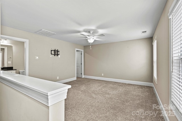 7362 Overjoyed Xing, Charlotte, NC 28215 - carpeted spare room featuring ceiling fan and baseboards