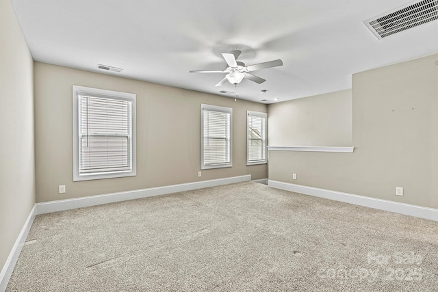 7362 Overjoyed Xing, Charlotte, NC 28215 - carpeted empty room with ceiling fan and baseboards
