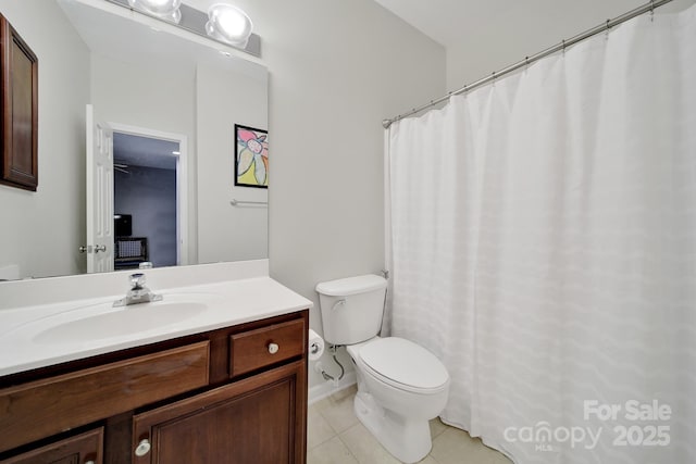 436 Third Baxter St, Fort Mill, SC 29708 - full bathroom featuring tile patterned floors, toilet, and vanity