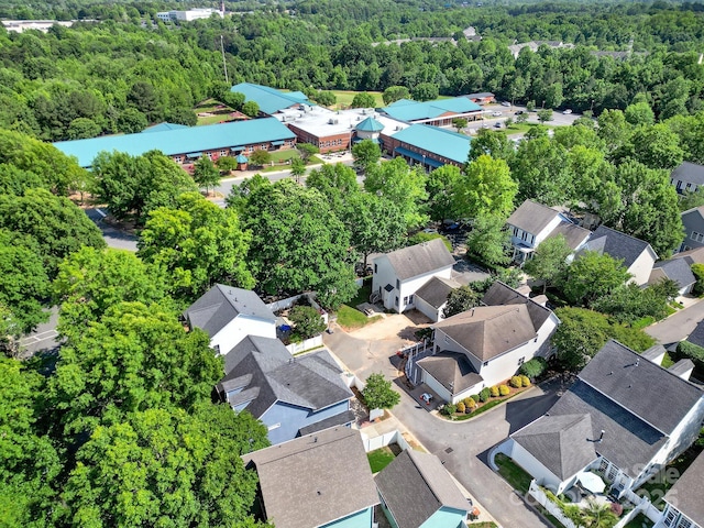 436 Third Baxter St, Fort Mill, SC 29708 - aerial view of residential area with a forest